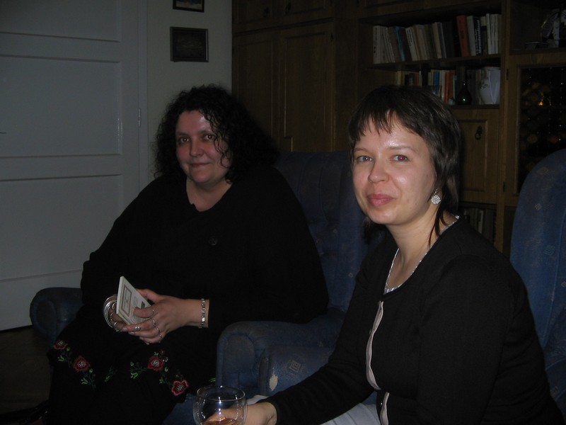 Lotta-Pia Kallio és Johanna Sarparanta